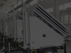 Κινητό ρυμουλκούμενο ηλιακής παρακολούθησης με ηλιακά πάνελ 3*400W