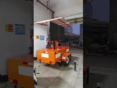 Φορητό ρυμουλκούμενο με ηλιακή οθόνη