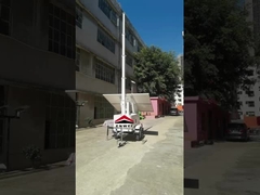 κινητό ρυμουλκούμενο ηλιακής ασφάλειας