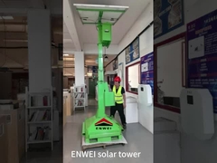 Κινητή Ηλιακή Κάμερα CCTV Πύργου Δρόμου Πύργος Επιτήρησης Ασφαλείας για Διαχείριση Κυκλοφορίας