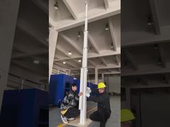 τηλεσκοπικός ιστός για τρέιλερ ηλιακής κάμερας