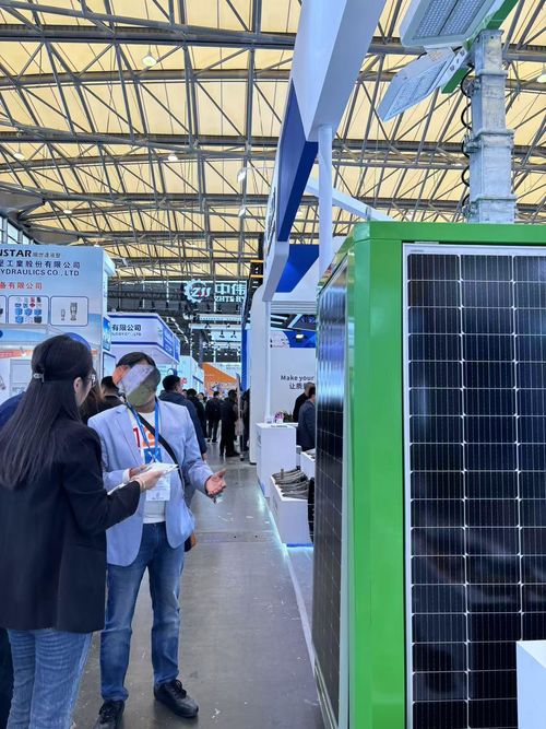 Latest company news about Η εταιρεία ENWEI παρουσιάζει ηλιακά προϊόντα στη διεθνή έκθεση Bauma 2024