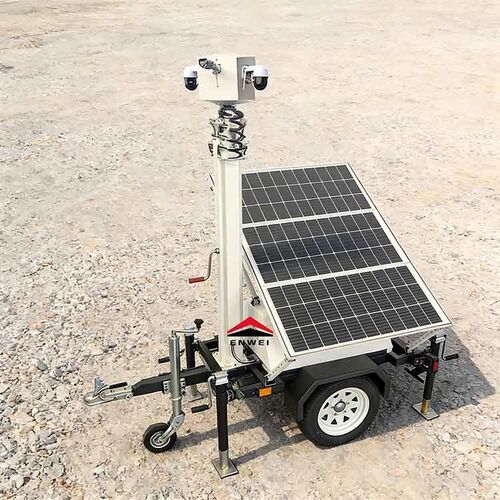 Latest company news about Μίνι Ηλιακοί Πίνακες Κάμερας Ασφαλείας CCTV για Τρέιλερ Εργοταξίων