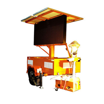 Φορητά ηλιακά πάνελ 24V Led Display Πολυσχυτικότητα Trailers για τουριστικό σημείο