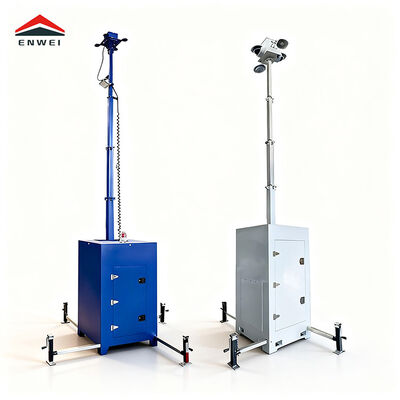 Πύργος Κινητής Επιτήρησης Cube Mobile - Γρήγορης Ανάπτυξης - Λύση Φωτισμού Ασφαλείας για Όλες τις Καιρικές Συνθήκες