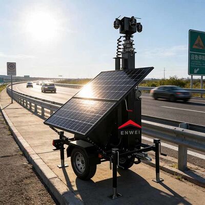 Πλήρης κάλυψη Μίνι Ηλιακή Κάμερα Ασφάλειας ρυμουλκούμενο Ηλιακή Παρακολούθηση ρυμουλκούμενο Για Παρακολούθηση Βιομηχανικού Πάρκου