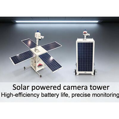Telescopic Portable Surveillance Tower Offering Quick Setup and Durable Materials for Temporary Security Installations